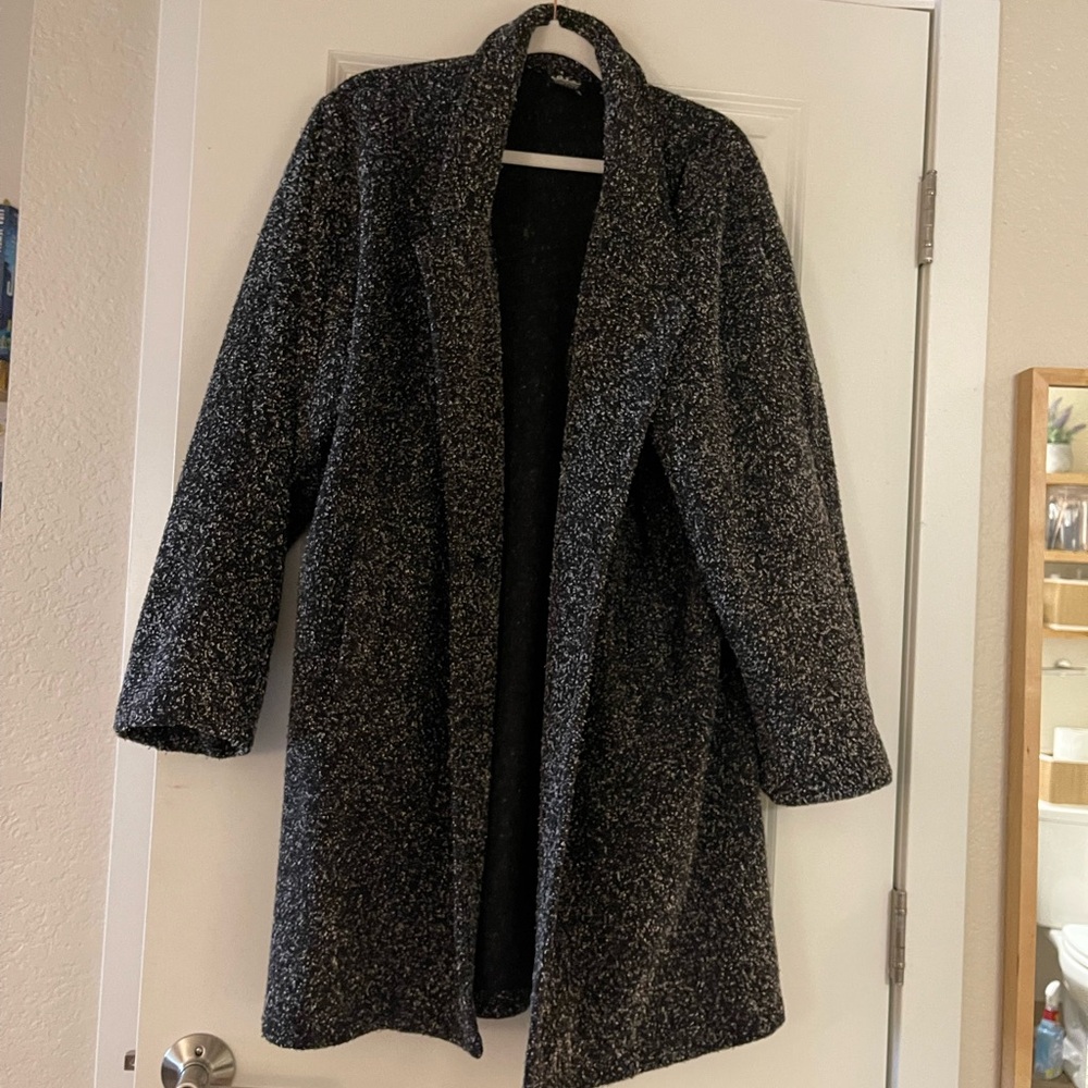 Vintage oversized sweater coat